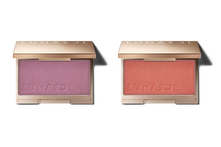 2024年夏新色チーク_ルナソル カラーリングシアーチークス（グロウ）