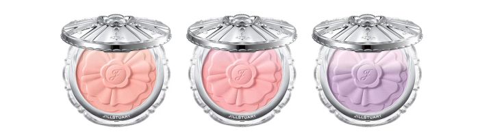 2024年夏新色チーク_ジルスチュアート パステルペタル ブラッシュ 01／02／03