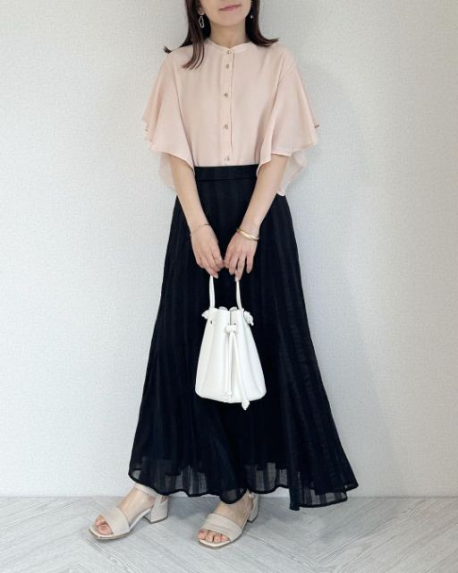 TTTSヨウリュウチェックSKを着用したコーデ