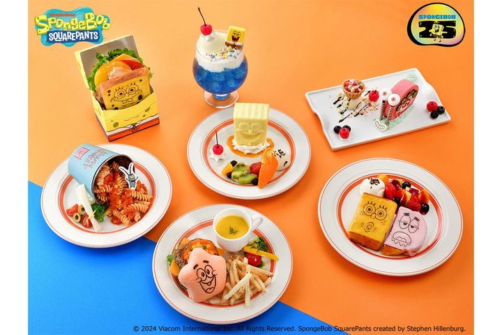 「スポンジ・ボブ」コンセプトカフェ「CAFE Secret Recipe」渋谷にOPEN！