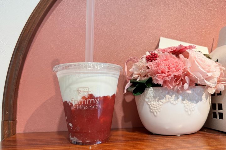 「いちごミルク」500円