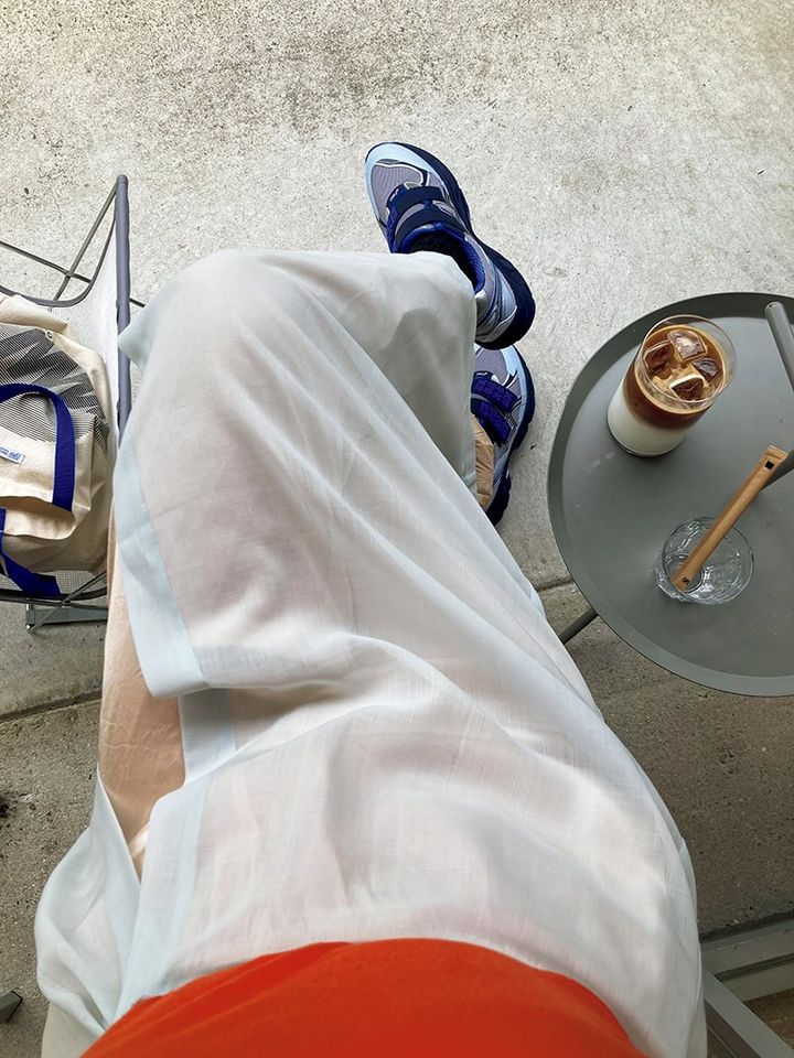 軽やか×カラフルなファッション