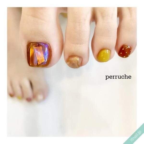 perrucheが投稿したネイルデザイン [photoid:I0105748] via Itnail Design (734240)