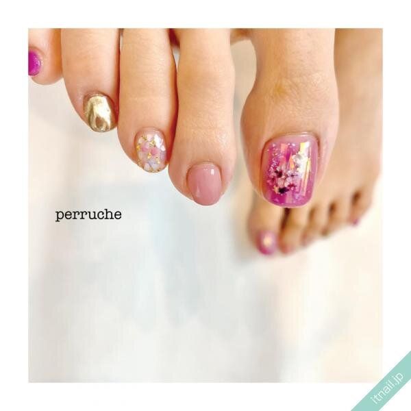 perrucheが投稿したネイルデザイン [photoid:I0087552] via Itnail Design (734248)