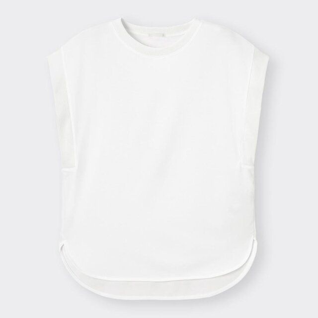 GU ドライフレンチスリーブチュニック