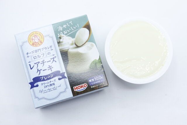 ダイソーのチーズ専門ブランド『ロルフ』のレアチーズケーキ プレーン