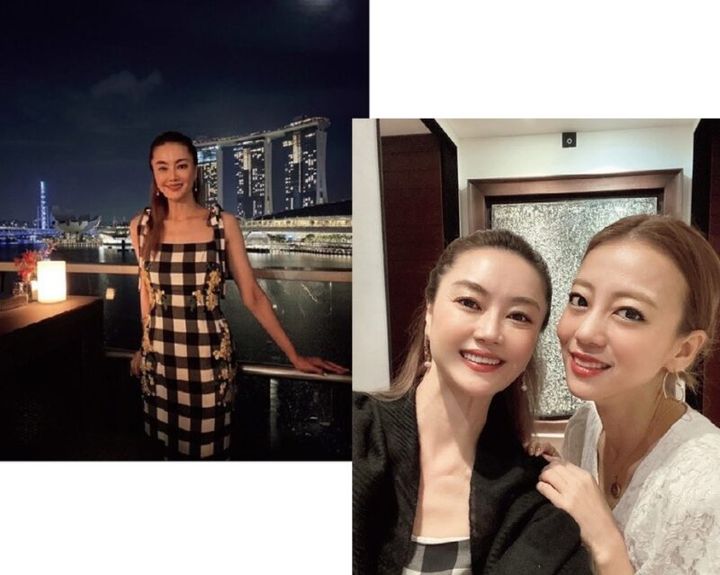 観月ありささん シンガポールであびる優さんに遭遇