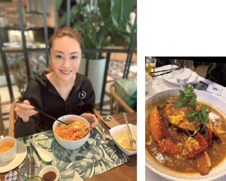 観月ありさ シンガポール旅行 