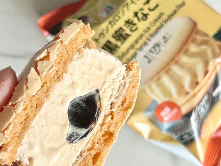 セブン-イレブン 7プレミアム トゥンカロンアイス 黒蜜きなこ 