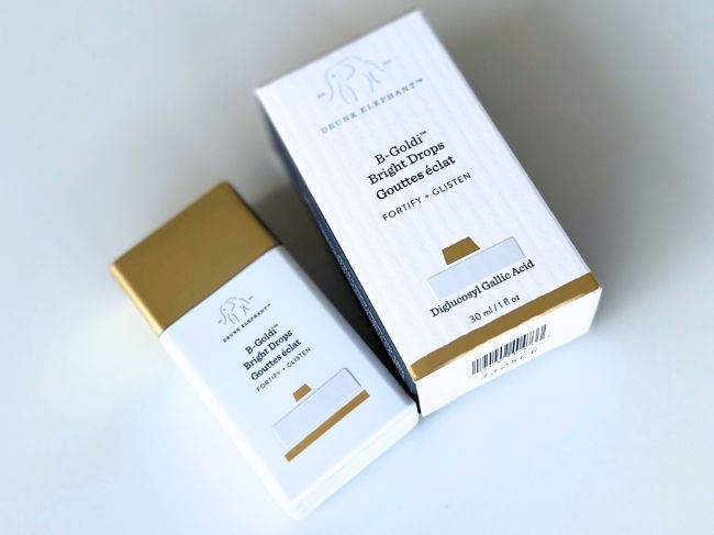 『ドランク エレファント ビーゴールディ ブライト ドロップス』Review