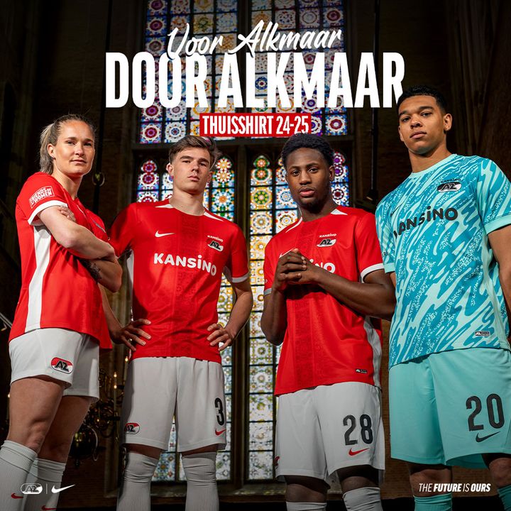 菅原由勢のAZアルクマール、2024-25新ユニフォームを発表！芸術的な“窓”を美しく表現