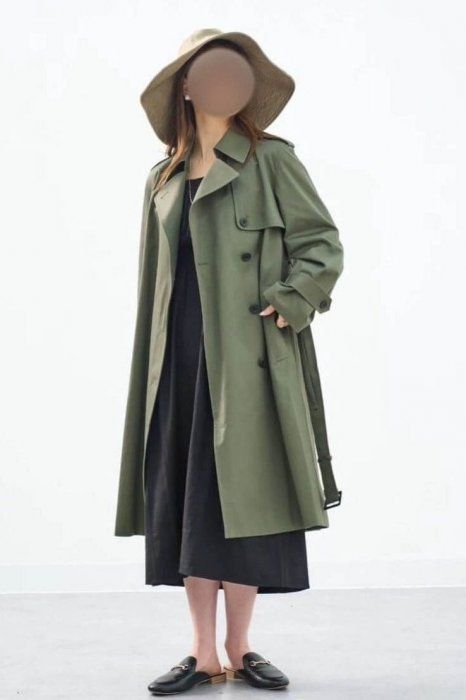 ユニクロシー_ギャザーバックオープンワンピース_4