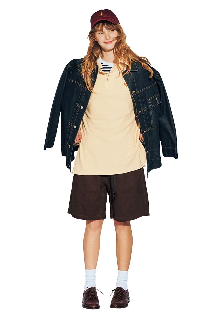 定番“ポロシャツ”をおしゃれに着るコツは？FUDGEおすすめのお手本コーデ6選