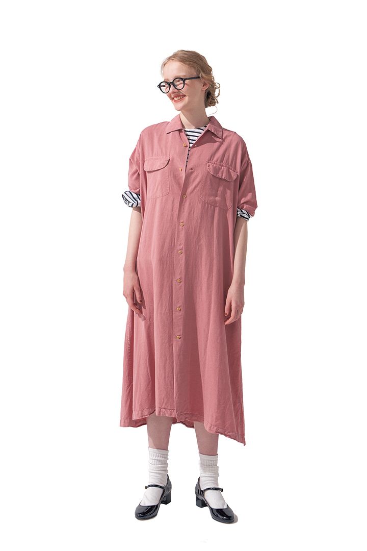 ピンクと白黒の相性抜群！しなやかなワンピースのコーデ【本日のFUDGE GIRL-5月29日】