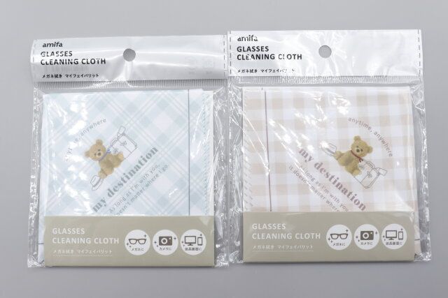 セリアのメガネ拭き マイフェイバリットのパッケージ
