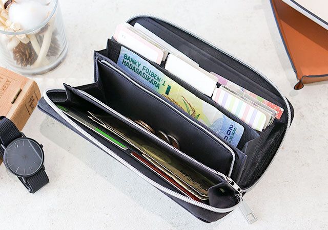 ロングウォレット 実用例