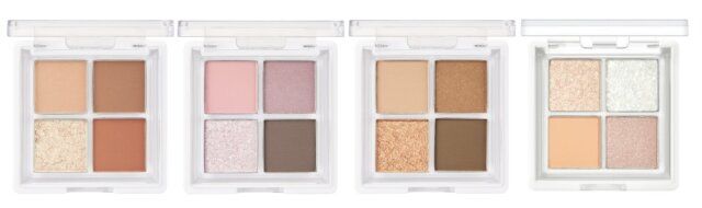 twinkle pop by. CLIOのグリッターレイヤリングアイシャドウパレットのカラーラインナップ