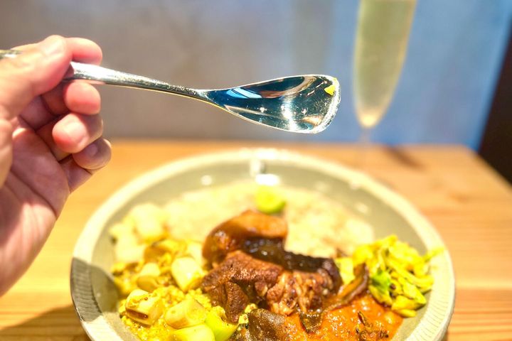 左利き用スプーン