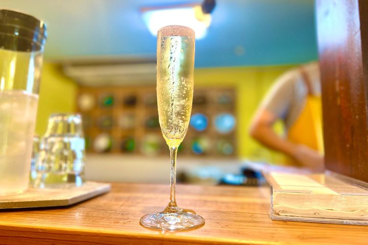 グラスシャンパン