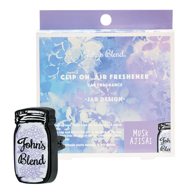 John's Blendのクリップオンエアーフレッシュナー
