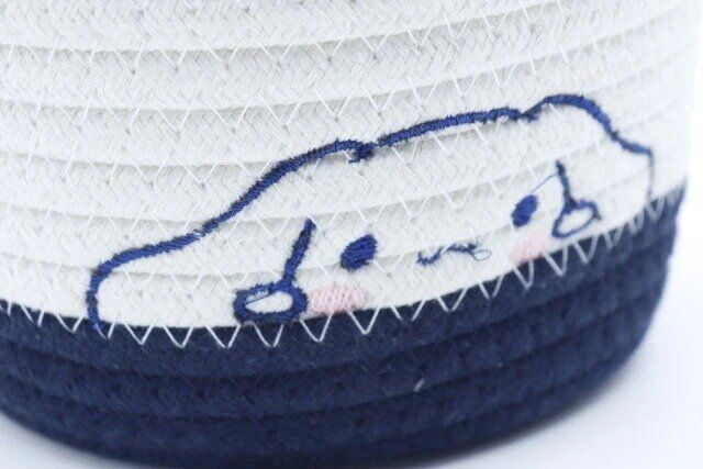 ダイソーのロープ収納 20cm×20cm×15cm（シナモロール）のデザイン