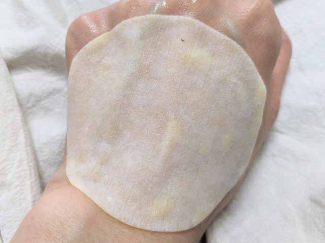 化粧水パットの写真