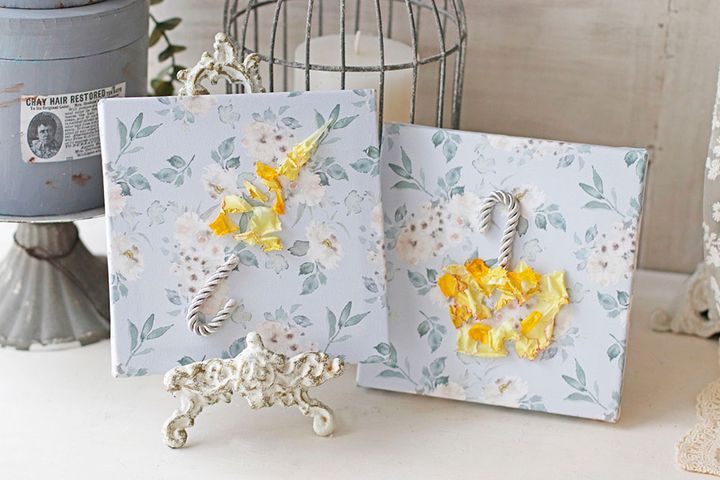 花のアートパネル