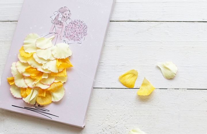 花のアートパネル