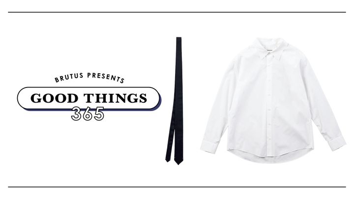 〈サルバム〉のシャツとネクタイ