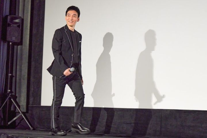 映画『碁盤斬り』 舞台挨拶に登壇した草彅剛さん