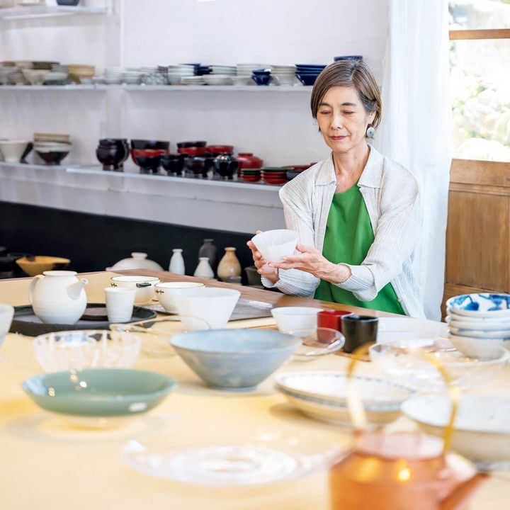 東京〈うつわ楓〉オーナー・島田洋子