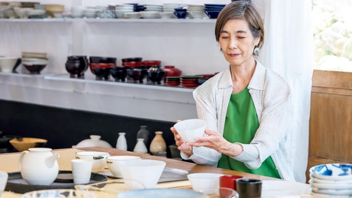 東京〈うつわ楓〉オーナー・島田洋子