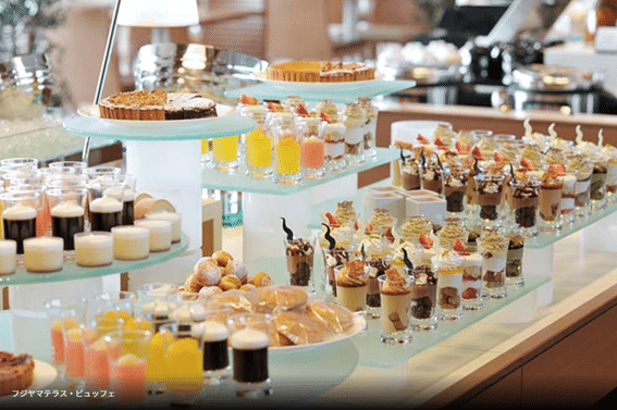 充実のスイーツラインナップ画像