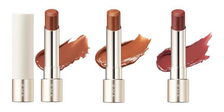 2024年夏新色リップ_RMK デューイーメルト リップカラー 07／08／09