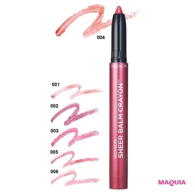 2024年夏新色リップ_レブロン シアー バーム クレヨン