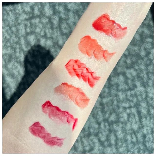 2024年夏新色リップ_エチュード オーバーグロウティント_スウォッチ