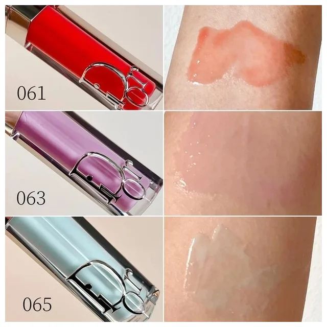 2024年夏新色リップ_ディオール アディクト リップ マキシマイザー 061／063／065_スウォッチ