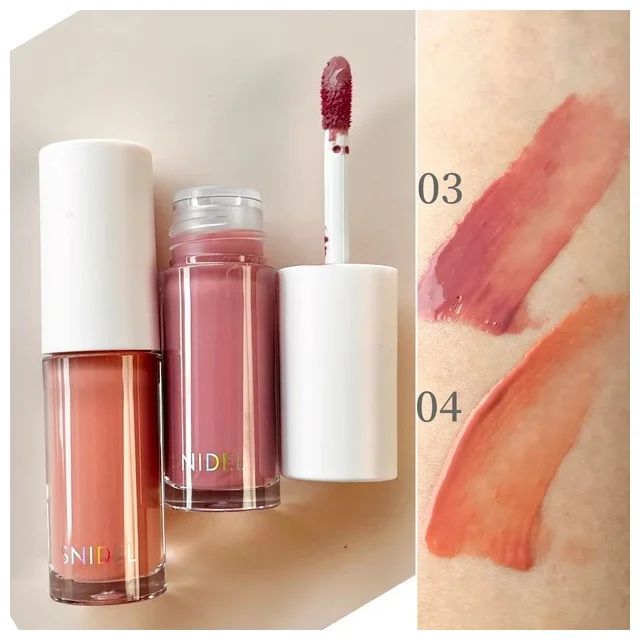 2024年夏新色リップ_スナイデル ビューティ ピュア リップ ティント n 03／04_スウォッチ