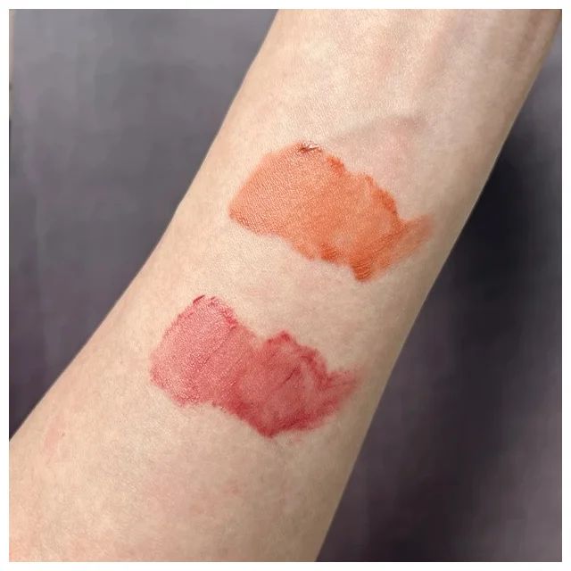 2024年夏新色リップ_ケイト リップモンスター スフレマット EX-1／EX-2_スウォッチ