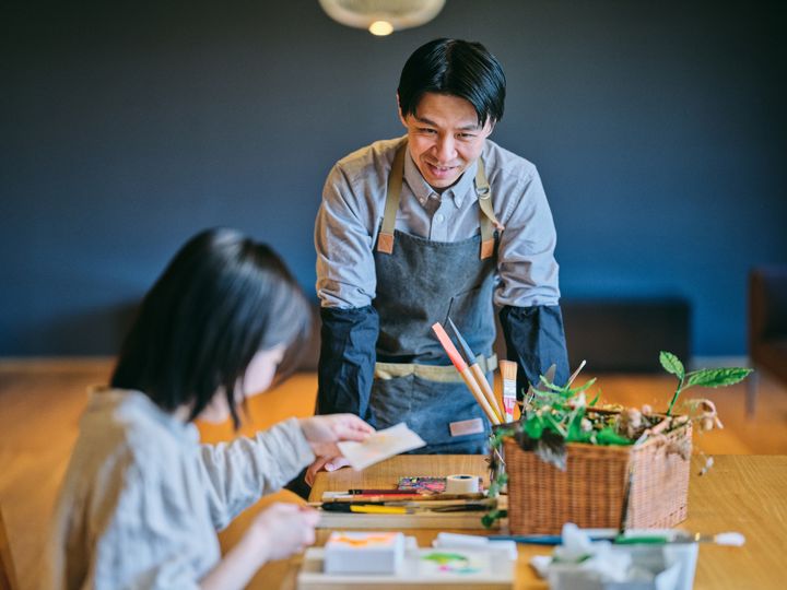 界 仙⽯原（神奈川県・仙⽯原温泉）「仙⽯原の⾃然をテーマにしたアート制作体験」
