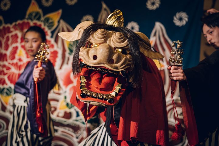 界 加賀のご当地楽「加賀獅子舞