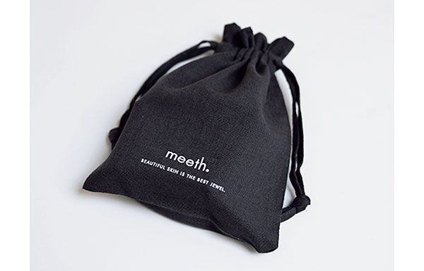 meethの誕生5周年記念でつくった巾着