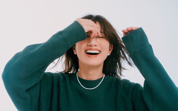 東原亜希,スウェットコーデ,ダイヤモンドジュエリー