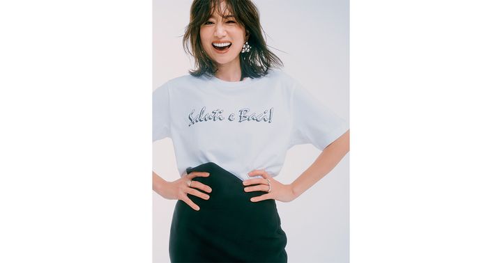 東原亜希,Tシャツコーデ