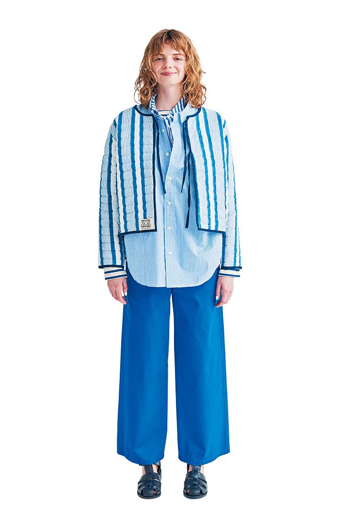 クローゼットの中にあると安心！コーデが楽しくなるシマシマのアイテム