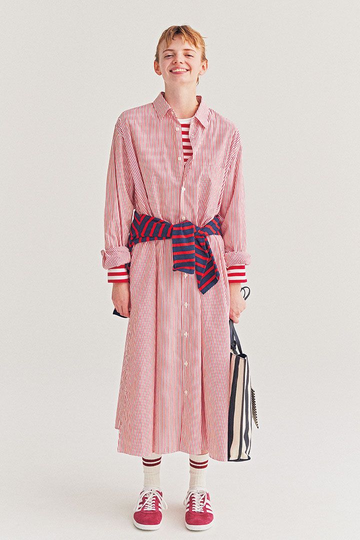 クローゼットの中にあると安心！コーデが楽しくなるシマシマのアイテム