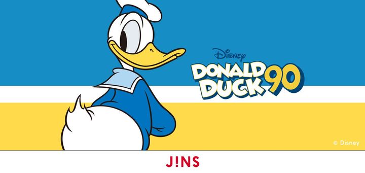 「JINS／Disney（ディズニー）モデル」新作のキービジュアル