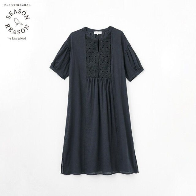 2024年夏のしまむらレディース黒ワンピース