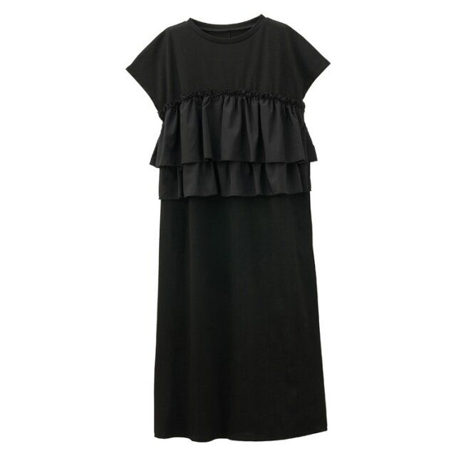 2024年夏のしまむらレディース黒ワンピース