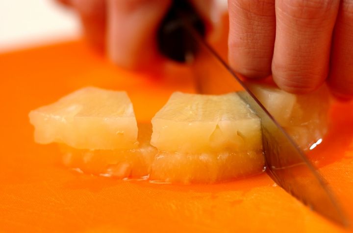 モクテル(ノンアルコールカクテル)の下準備1